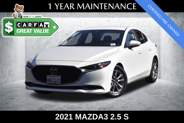 2021 Mazda Mazda3 2.5 S in Cerritos, CA - Browning Automotive Group