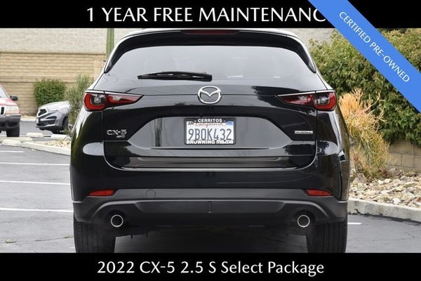 2022 Mazda Mazda CX-5 2.5 S Select Package in Cerritos, CA - Browning Automotive Group